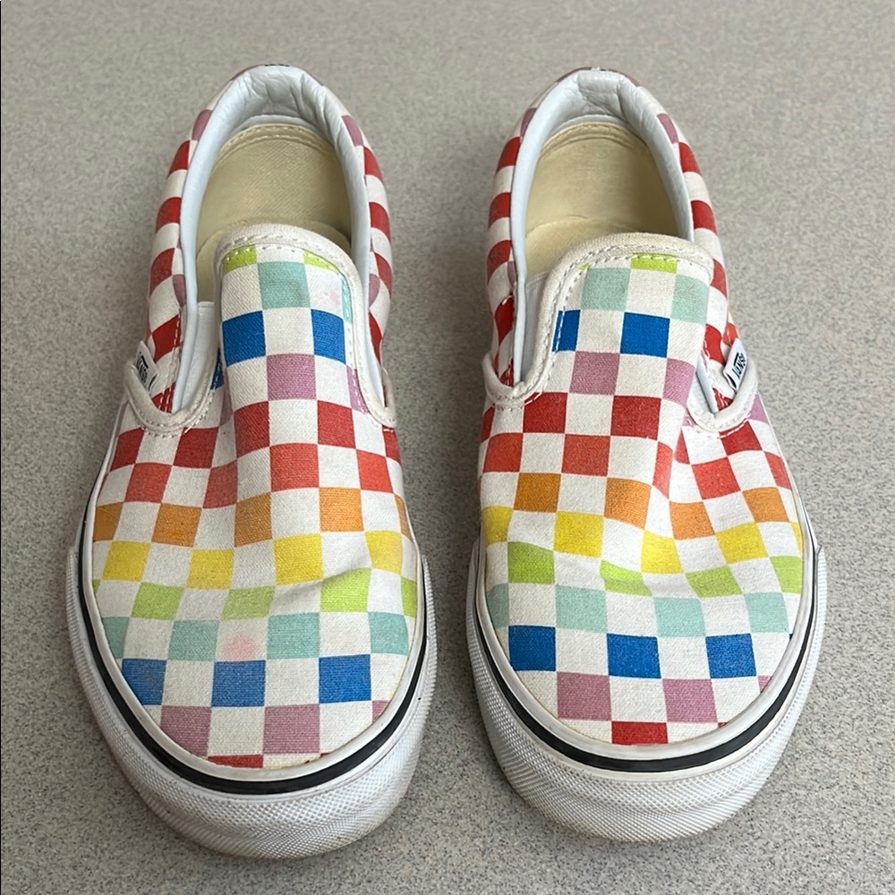 Vans multi colored Classic Slip-On Sneakers